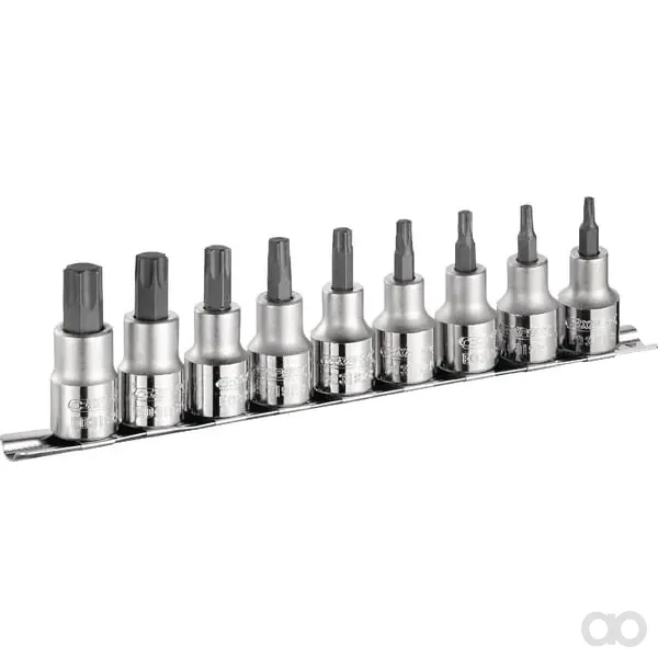 Expert - E032936 - Torx-Steckschluesselsatz 1/2" 9-tlg. - 3258950329369