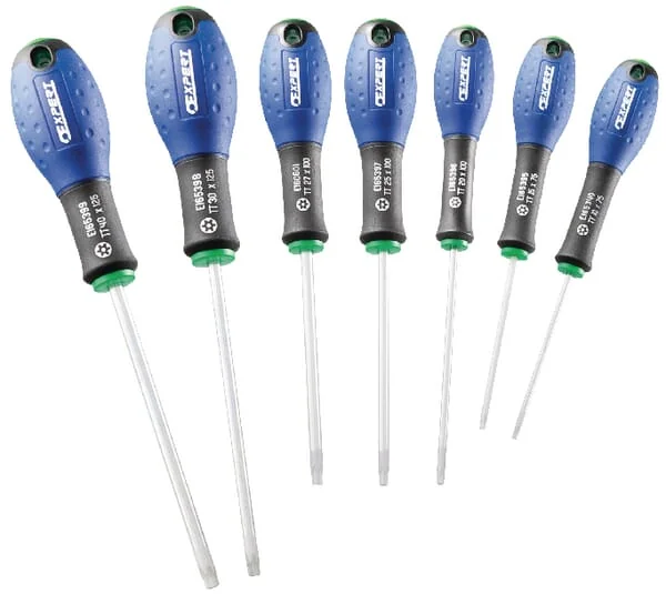 Expert - E160909 - Satz 7 Tamper-Torx®-Schraubendreher