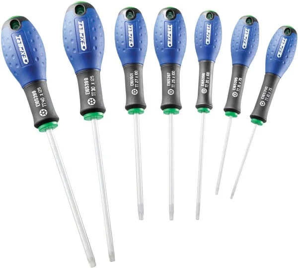 Expert - E160909 - Satz 7 Tamper-Torx®-Schraubendreher