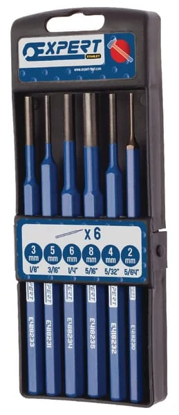 Expert - E418226 - Set 6 Durchtreiber 2-8 mm
