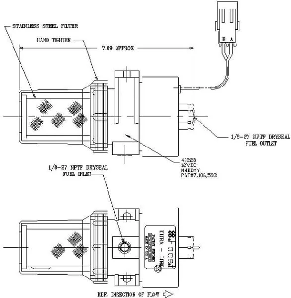 Facet - EOP40223 - Vorfoerderpumpe 12V Facet 40223 Dura-Lift (Thermo King 41-7059)