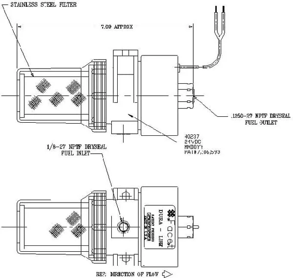 Facet - EOP40237 - Vorfoerderpumpe 24V Facet 40237 Dura-Lift (Diesel)
