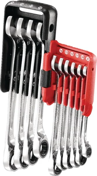 Facom - 467BRJP10PB - Ratschen-Ringschlüssel-Set 10-Teilig