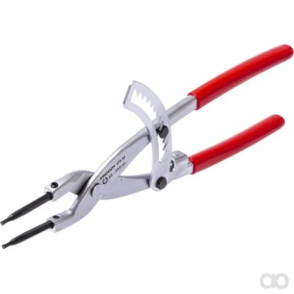 Facom - 47932 - Sicherungsringzange Diameter 85-200mm Innen 90° Abgewinkelt