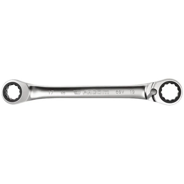 Facom - 6516X18 - Doppelter Ratsche-Ringschlüssel 16x18mm Facom