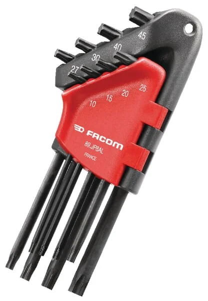 Facom - 89JP8AL - Set 8 Zapfen-Schluessel Im Etui