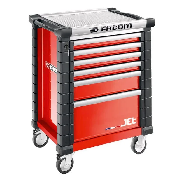 Facom - JET6M3A - Werkzeugwagen JET+3 6 Schubladen Rot
