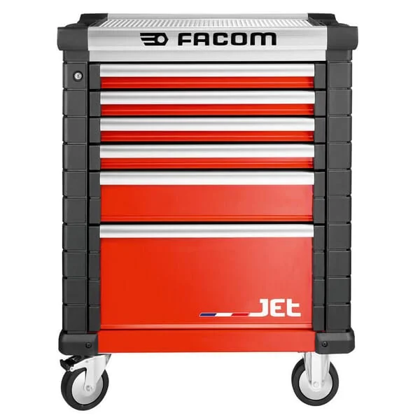 Facom - JET6M3A - Werkzeugwagen JET+3 6 Schubladen Rot