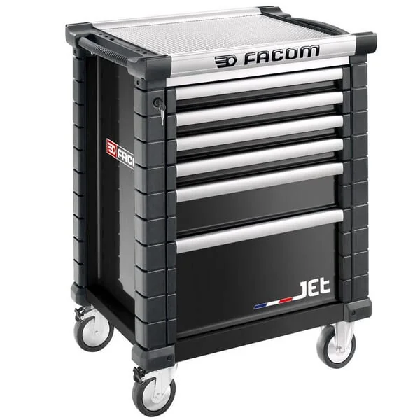 Facom - JET6NM3A - Werkzeugwagen JET+3 6 Schubladen Schwarz