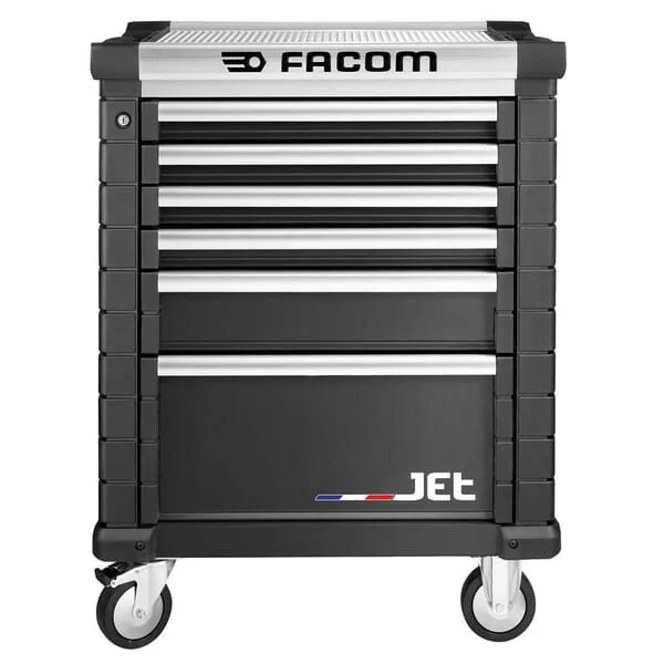 Facom - JET6NM3A - Werkzeugwagen JET+3 6 Schubladen Schwarz