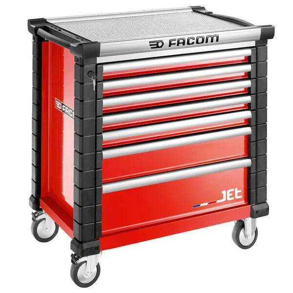 Facom - JET7M4A - Werkzeugwagen JET+4 7 Schubladen Rot