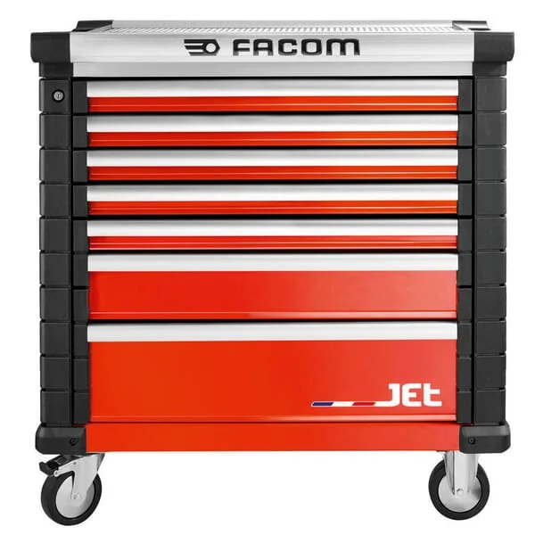 Facom - JET7M4A - Werkzeugwagen JET+4 7 Schubladen Rot