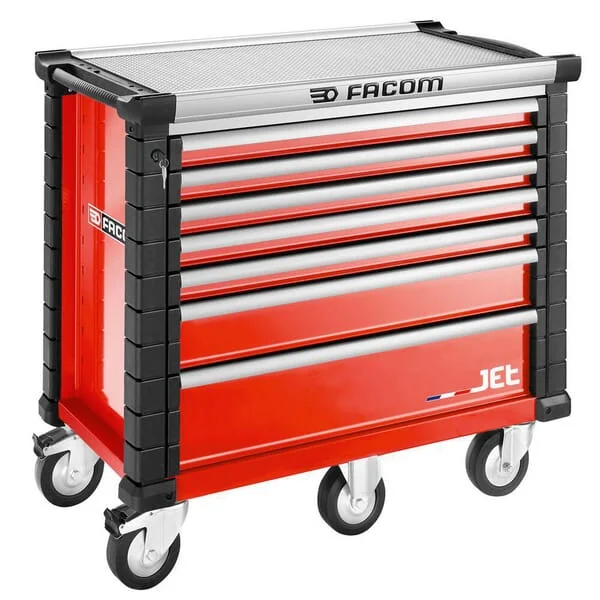 Facom - JET7M5A - Werkzeugwagen JET+5 7 Schubladen Rot