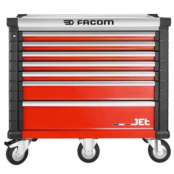 Facom - JET7M5A - Werkzeugwagen JET+5 7 Schubladen Rot