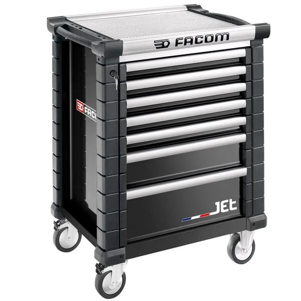 Facom - JET7NM3A - Werkzeugwagen JET+3 7 Schubladen Schwarz