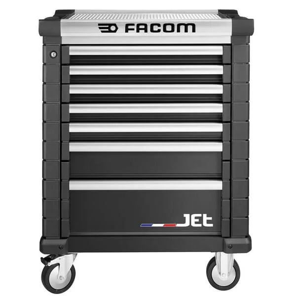 Facom - JET7NM3A - Werkzeugwagen JET+3 7 Schubladen Schwarz