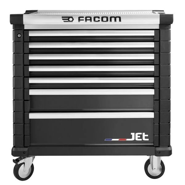 Facom - JET7NM4A - Werkzeugwagen JET+4 7 Schubladen Schwarz
