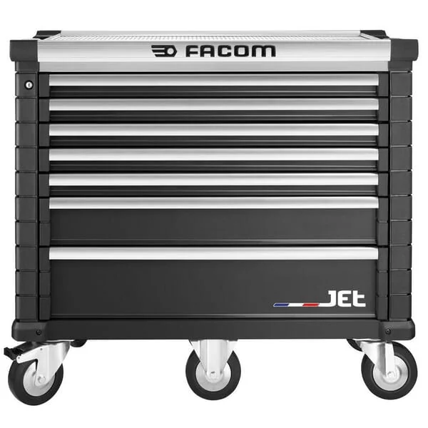 Facom - JET7NM5A - Werkzeugwagen JET+5 7 Schubladen Schwarz