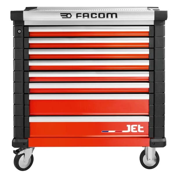 Facom - JET8M4A - Werkzeugwagen JET+4 8 Schubladen Rot
