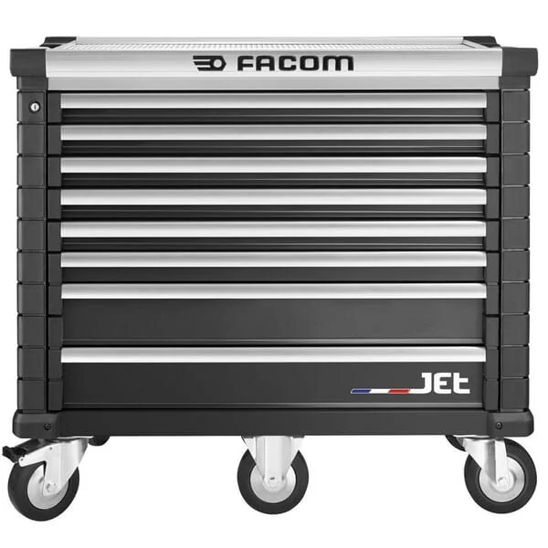 Facom - JET8NM5A - Werkzeugwagen JET+5 8 Schubladen Schwarz