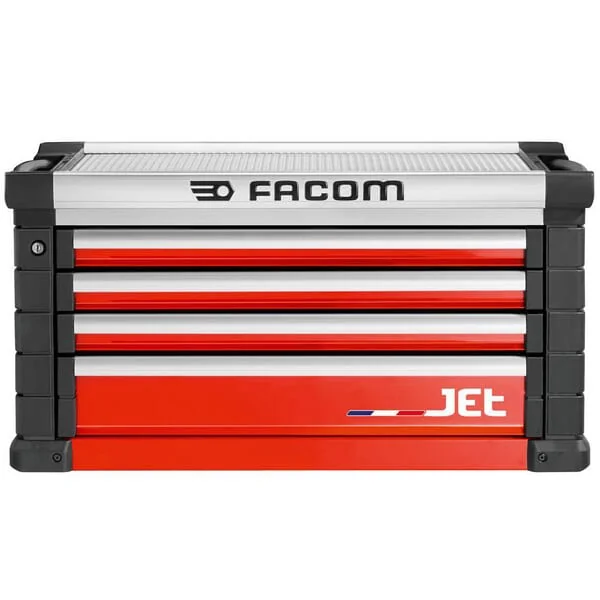 Facom - JETC4M4A - Werkzeugkasten JETC+4 4 Schubladen Rot