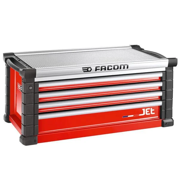 Facom - JETC4M5A - Werkzeugkasten JETC+5 4 Schubladen Rot