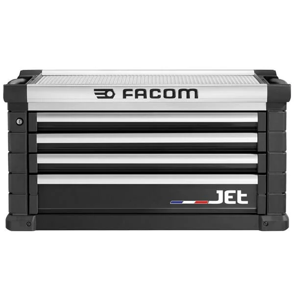 Facom - JETC4NM4A - Werkzeugkasten JETC+4 4 Schubladen Schwarz