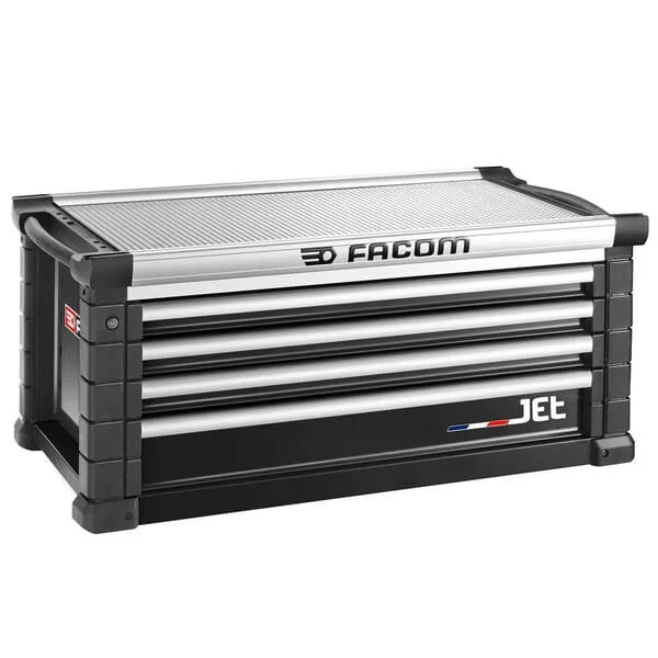 Facom - JETC4NM5A - Werkzeugkasten JETC+5 4 Schubladen Schwarz