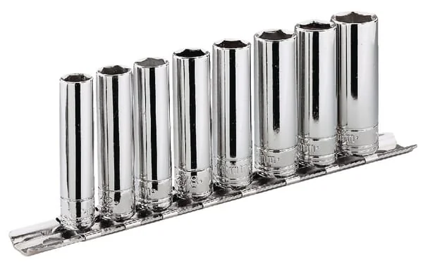 Facom - JL41E - Steckschluesselseinsaetze 3/8" & Aufhaengung, 7-teilig