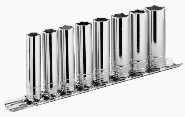 Facom - JL41E - Steckschluesselseinsaetze 3/8" & Aufhaengung, 7-teilig