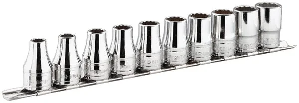 Facom - S41U - Stecknüsse 1/2 Halter 6-Tlg.
