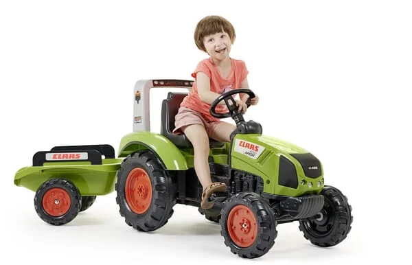 Falk - F1040AB - Claas Traktor Mit Anhaenger