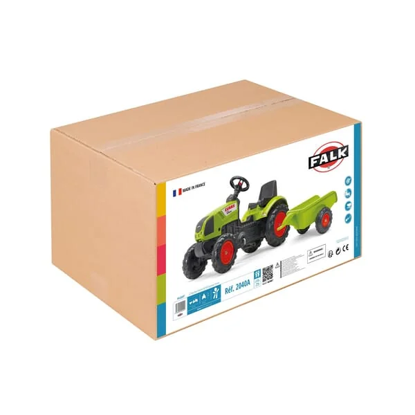 Falk - F2040A - Claas Traktor Mit Anhaenger