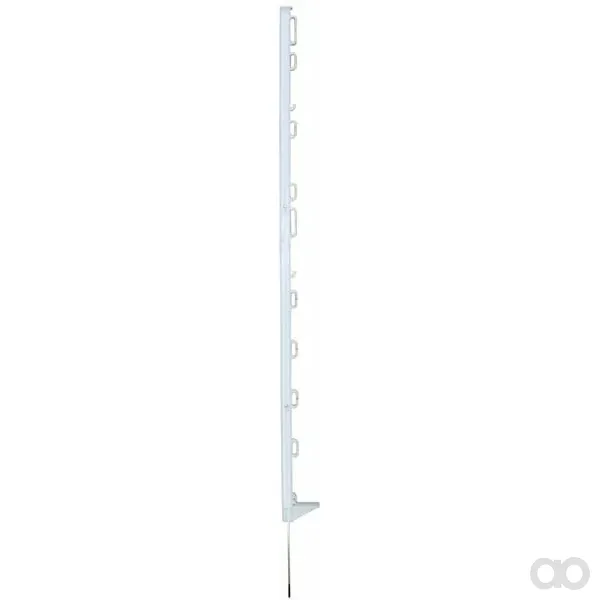 Farma - 1666100FA - Zaunpfosten, Polypropylen, Eco 90cm Weiss SS (10x)