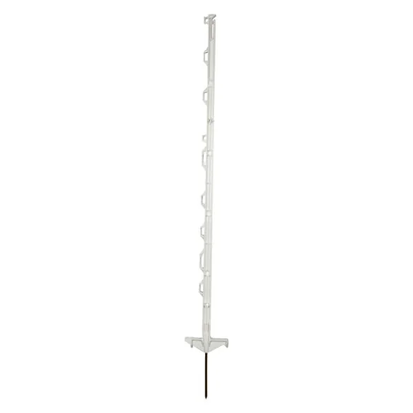 Farma - 1666201FA - Zaunpfosten, Polypropylen, Standard 90 cm Weiss DS (10x)
