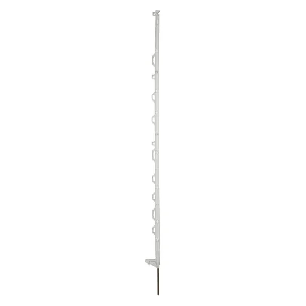 Farma - 1666202FA - Zaunpfosten, Polypropylen, Standard 120 cm Weiss SS (10x)