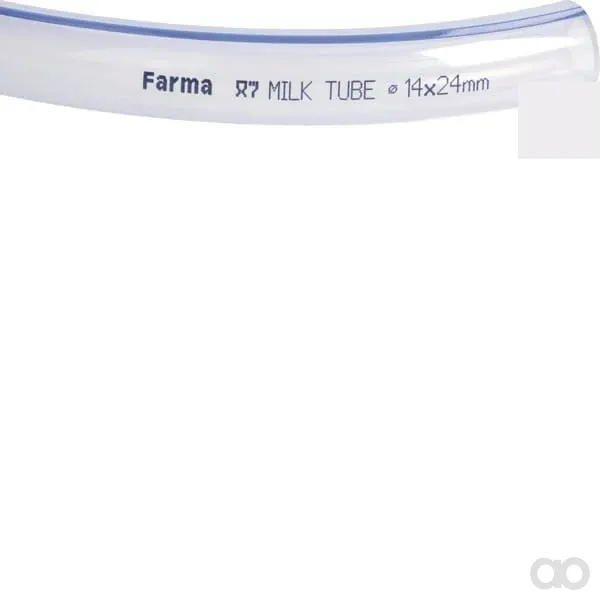 Farma - 609005FA - PVC-Schlauch Fuer Milch 14/24, 0,8 m