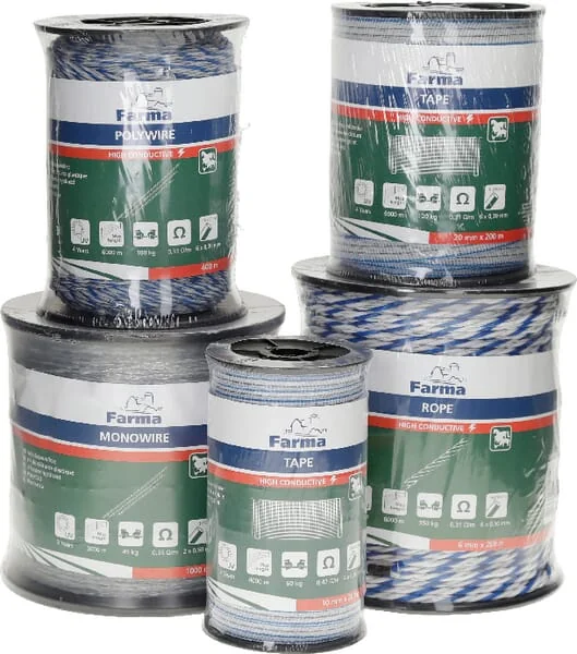 Farma - 704015FA - Klarer Draht 1000 m, 2 x 0,5 mm