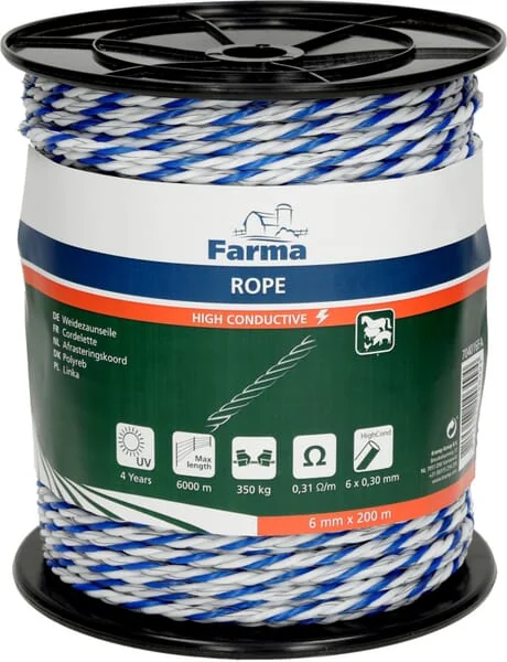 Farma - 704016FA - Hochleitfaehiges Seil 200 m 6 x 0,30 mm