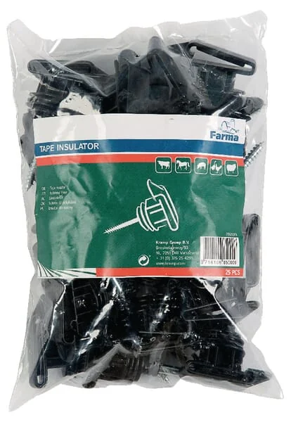Farma - 705003FA - Isolator Schwarz, 25 Stück, Farma