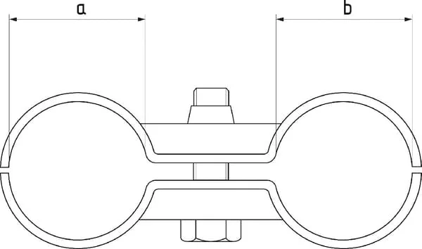 Farma - 8030802112FA - Doppelschelle 2" x 1 1/2"