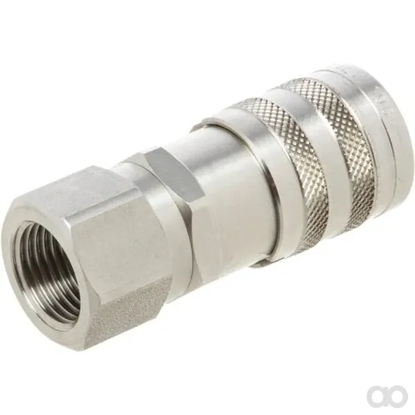 Faster - 2FFN3812GASF2V - Kupplungsgehaeuse 3/8-1/2"BSP-Edelstahl