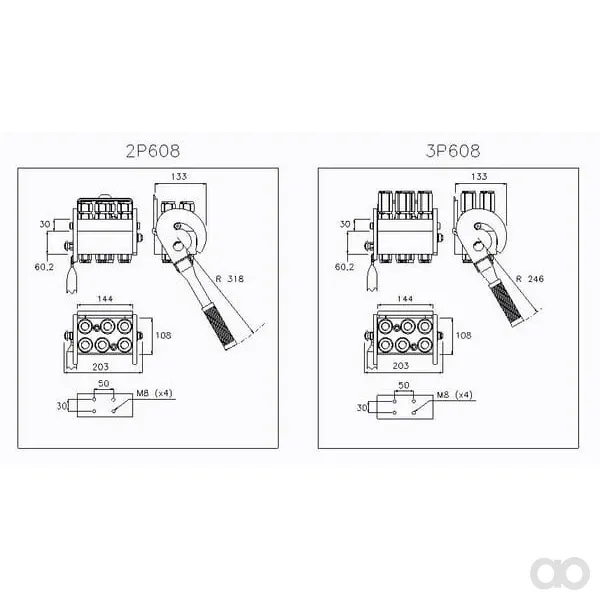 Faster - 2P608612GFC - Multifaster-Kupplung DN12-6 x 1/2" BSPP Fester Teil, Weiblich