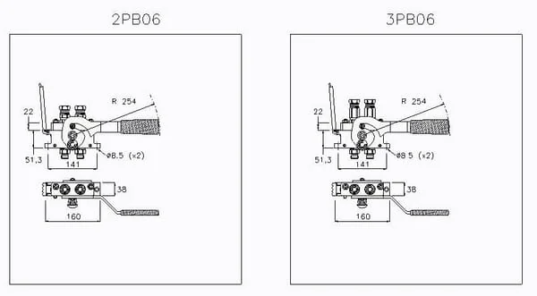 Faster - 2PB06212GMC - Kupplungsstecker 2PB06 / 2-Wege DN 10