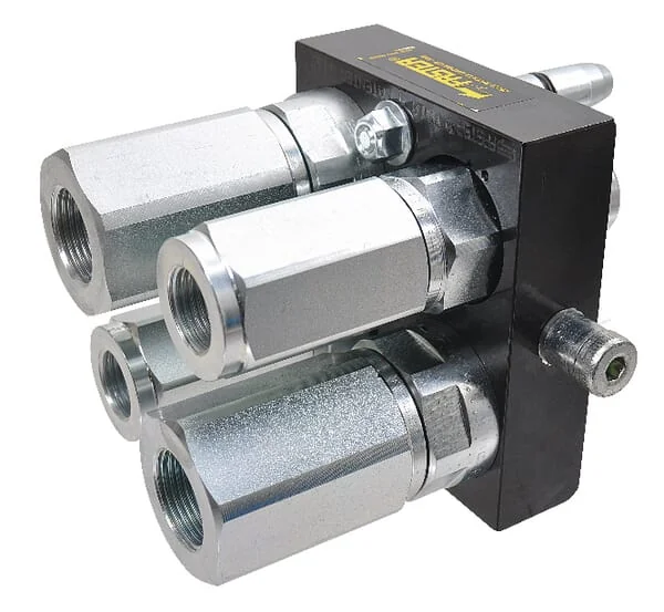 Faster - 3P5104AMC - Kupplung Multifaster DN12/DN20-2 x 1/2" 2 x 3/4" BSPP Beweglicher Teil