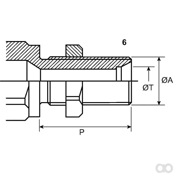 Faster - CNV1634GASM - Schnellkupplung 1"-3/4" BSP Männlich CNV