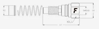 Faster - KIT2FNB14GASF - Kartusche 1/4 Innengewinde 1/4 BSP