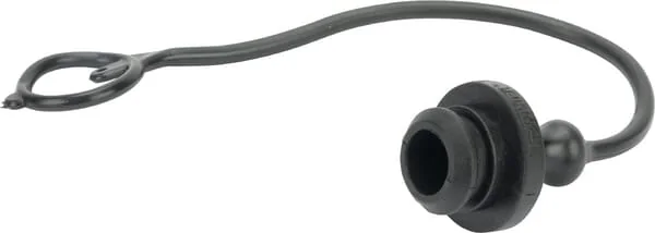 Faster - TM12LN - Staubschutzstecker Schwarz Für NV12 Innengewinde
