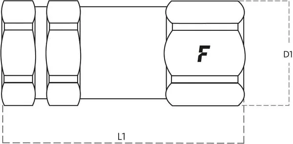 Faster - VU12F12F - Ventilklappe
