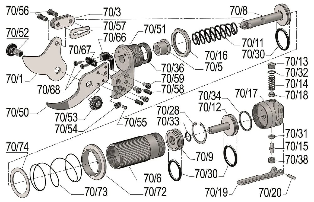 Felco - ES602181 - Dichtung Für Ventil Felcomatic 70/1
